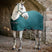 Horseware Ireland Amigo Jersey Cooler #colour_dynasty green-navy-silver