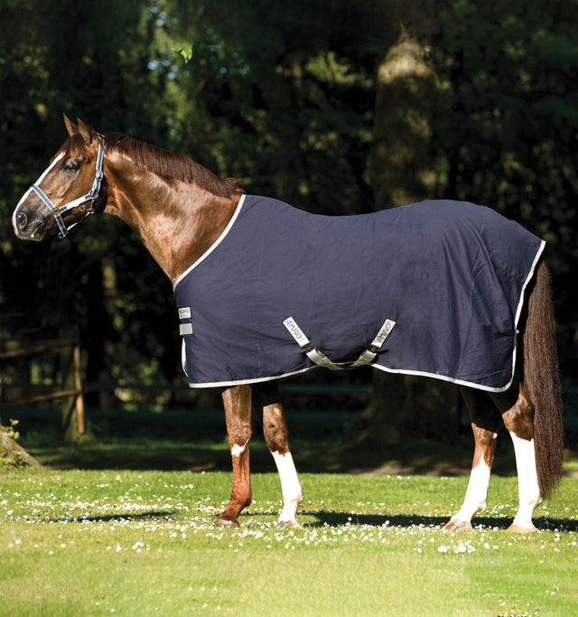 Horseware Ireland Amigo Stable Sheet Rich text editor #colour_navy-silver