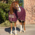 Horseware Ireland Amigo Stable Sheet #colour_fig-navy-tan