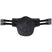 Stubben Equi-Soft® Belly Stud Girth with Cover - Black  #colour_vachette-leather-black
