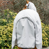 Horseware Ireland Amigo Ripstop Hoody #colour_silver-titanium-grey-silver