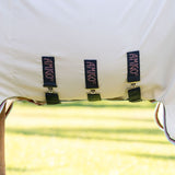 Horseware Ireland Amigo Ripstop Pony Hoody #colour_silver-lime-navy-pink-blue