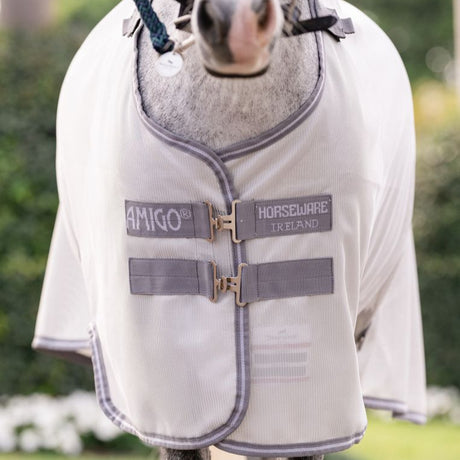 Horseware Ireland Amigo Bug Rug Pony Plus #colour_silver-titanium-grey-silver