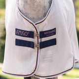 Horseware Ireland Amigo Bug Rug Pony Plus #colour_silver-lime-navy-pink-blue