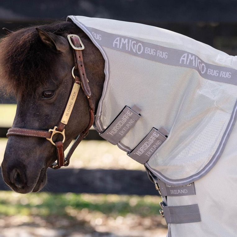 Horseware Ireland Amigo Petite Bug Rug #colour_silver-titanium-grey-silver