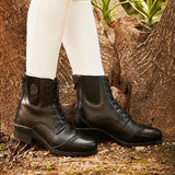 Mountain Horse Aurora Lace Paddock Boots #colour_black