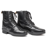 Mountain Horse Aurora Winter Lace Paddock Boots #colour_black
