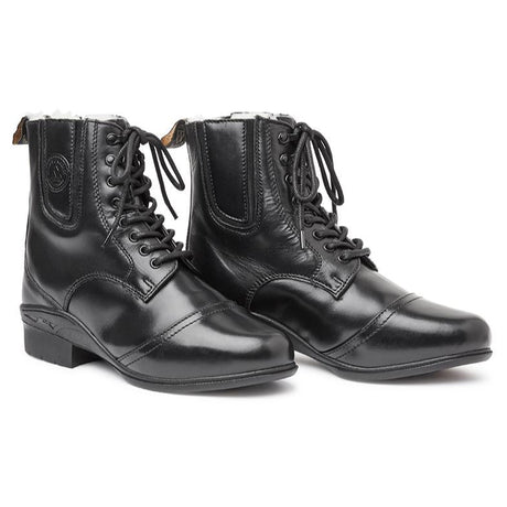 Mountain Horse Aurora Winter Lace Paddock Boots #colour_black