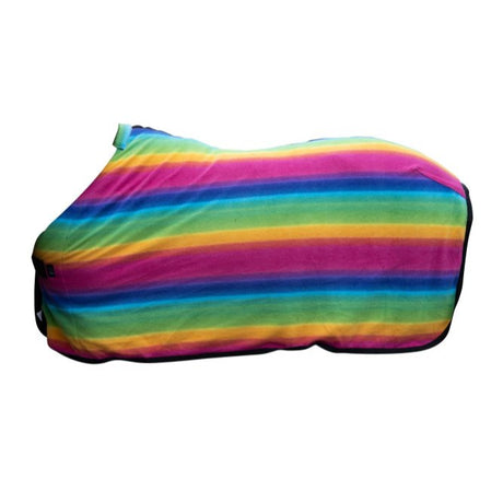 HKM Cooler -Rainbow- For Shetland Ponies #colour_varicoloured-stripes