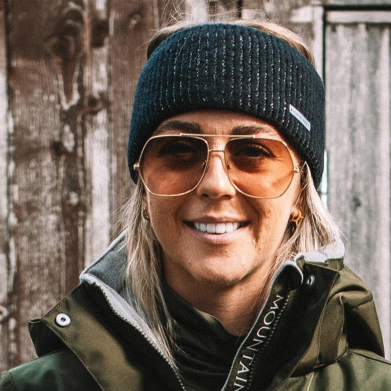 Mountain Horse Black Beauty Headband #colour_black