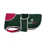 EQUIDRY Dog Coat #colour_black-forest-green-peacock-pink