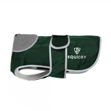 EQUIDRY Dog Coat #colour_black-forest-green-grey