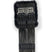 Stubben Cord Girth with Padded Stainless Steel Buckles #colour_black