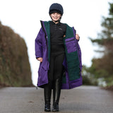 EQUIDRY Children's Thick Fleece Evolution #colour_purple-teal