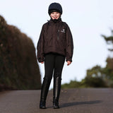 EQUIDRY Children's Thin Fleece Shortie #colour_rich-brown