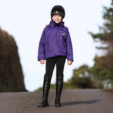 EQUIDRY Children's Thin Fleece Shortie #colour_purple