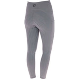 Covalliero Ladies Full Grip Riding Tights #colour_steel-grey