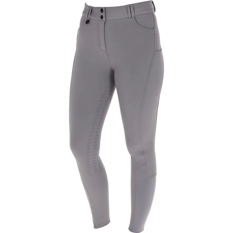Covalliero Ladies Full Grip Breeches #colour_steel-grey