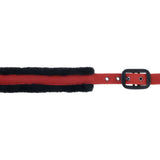 Covalliero Fleece Head Collar #colour_rust