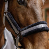 Covalliero Fleece Head Collar #colour_steel-grey