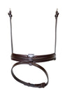 Henry James Comfort Flash Noseband #colour_havana-brown