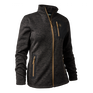 Deerhunter Sarek Ladies Knitted Jacket #colour_dark-grey-melange