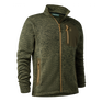 Deerhunter Sarek Men's Knitted Jacket #colour_olive-night-melange