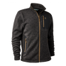 Deerhunter Sarek Men's Knitted Jacket #colour_dark-grey-melange