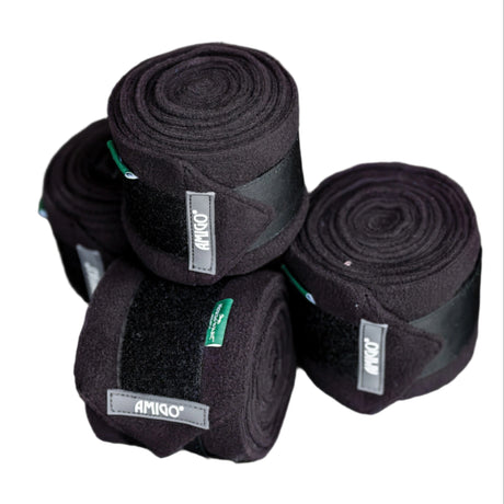 Horseware Ireland Amigo Fleece Bandages #colour_black