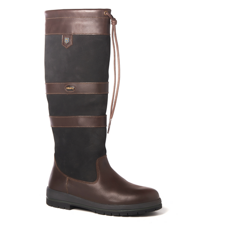 Dubarry Womens Galway SlimFit Country Boot #Colour_black-brown