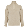 Dubarry Mens Feeney Zip Neck Sweater #Colour_oat