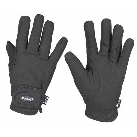Toggi Unisex Dundalk Fleece Lined Gloves #colour_black
