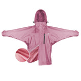 EQUIDRY Women's Shortie Mesh Lining Mac #colour_dusky-pink