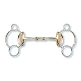 Stubben 2268 Golden Wings Sweet Copper 3-Ring Double Broken Gag