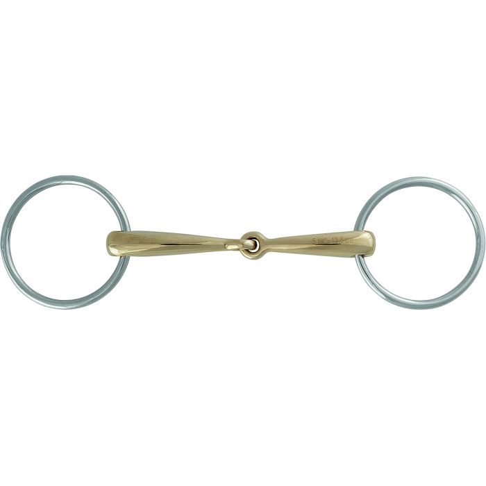 Stubben 2226 Loose Ring Sweet Copper Single Jointed Snaffle