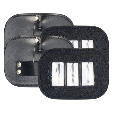 Imperial Riding Square Glitter Competition Number - Pack of 2 #colour_dark-blue