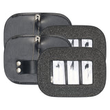 Imperial Riding Square Glitter Competition Number - Pack of 2 #colour_gun-metal