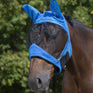 Equitheme Supercut Fly Mask #colour_electric-blue