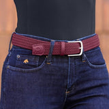 E.L.T Malina Stretched Belt #colour_velvet-red