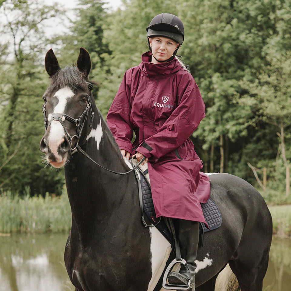 EQUIDRY Women's Mesh Lined Evolution #colour_plum