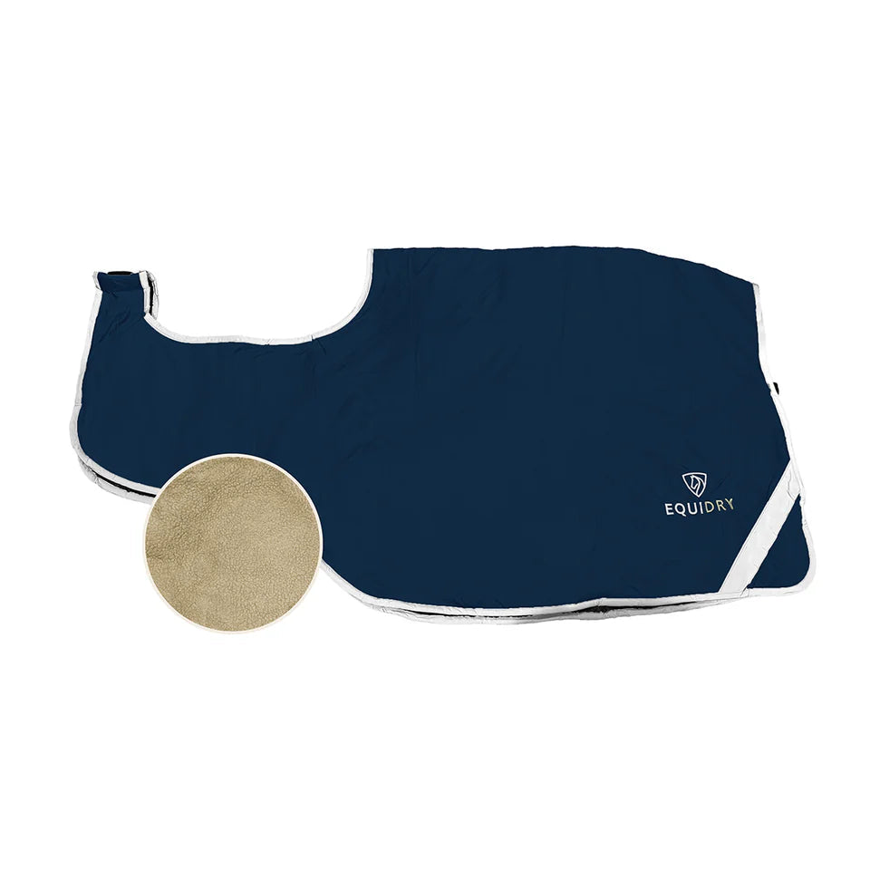 EQUIDRY Exercise Sheet Thick #colour_navy-cream
