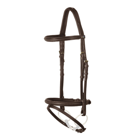 Stubben Trensenzaum Combined Noseband 2330 Island #colour_ebony-ebony
