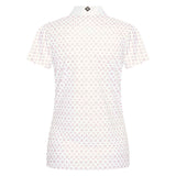 Imperial Riding Women's Roxy AOP Tech Top #colour_white-pink