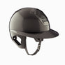 Freejump Voronoi Carbon Black Full Protection Wide Visor Riding Hat #colour_black-gloss