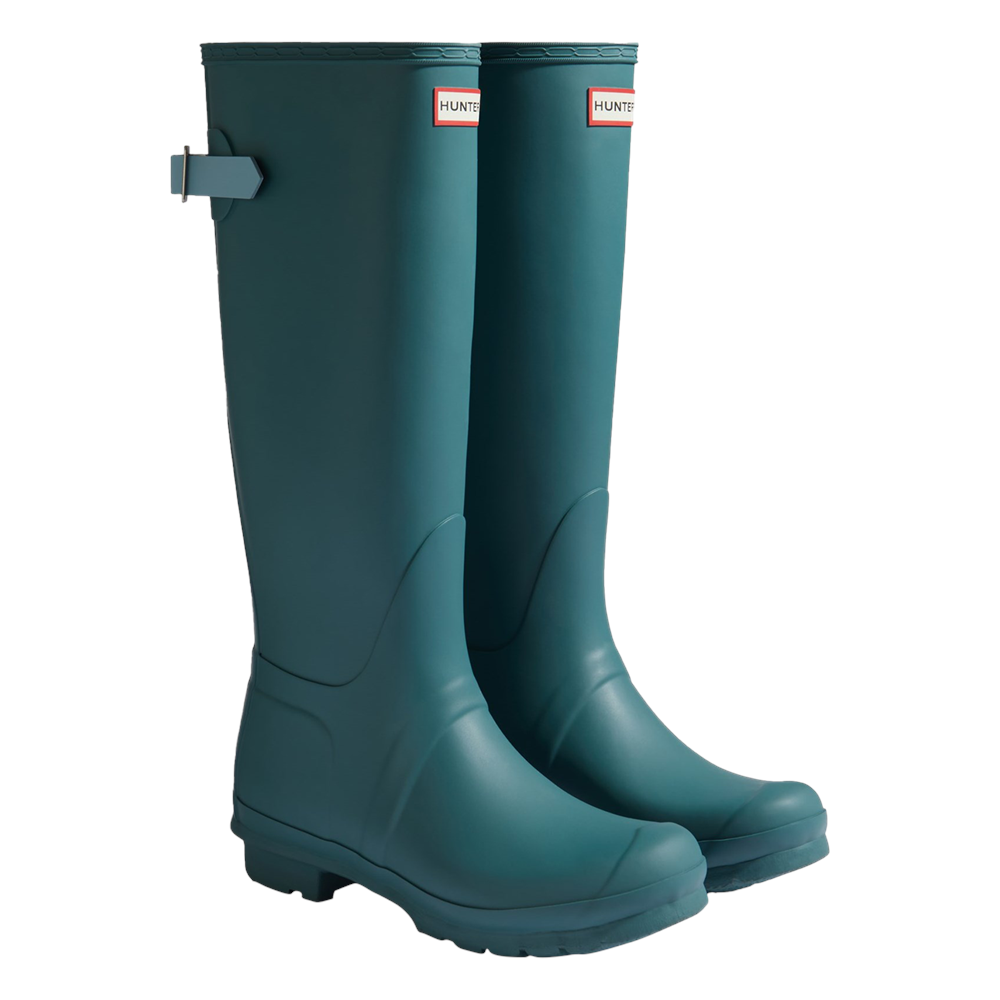 Bottes en caoutchouc Hunter Original Tall Back réglables pour femmes