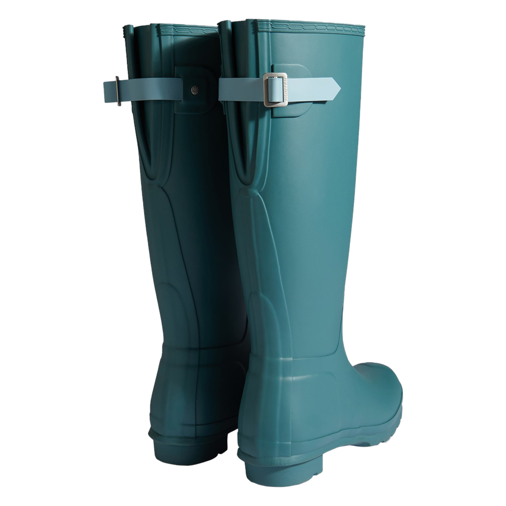 Bottes en caoutchouc Hunter Original Tall Back réglables pour femmes