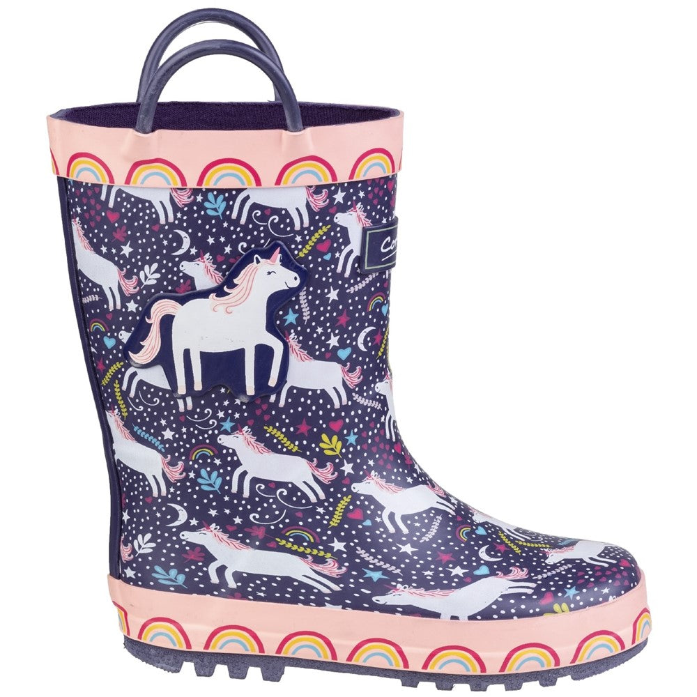Cotswold Kid Sprinkle Junior Wellington Boot