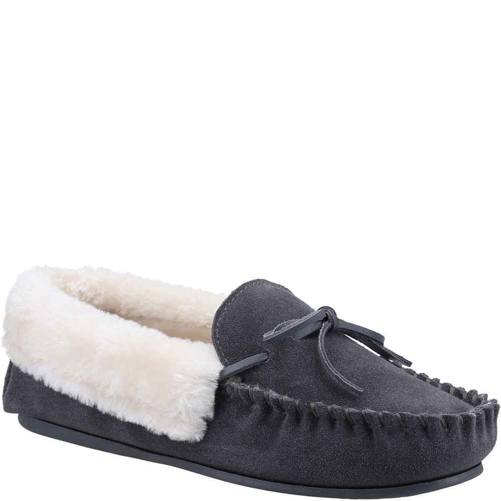 Cotswold Women Sopworth Moccasin Slipper