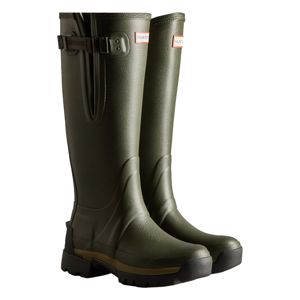 Hunter Mens Balmoral Adjustable Neoprene Lined Wellington Boots
