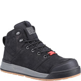 Hard Yakka 3056 Lace Zip Safety Boot #colour_black